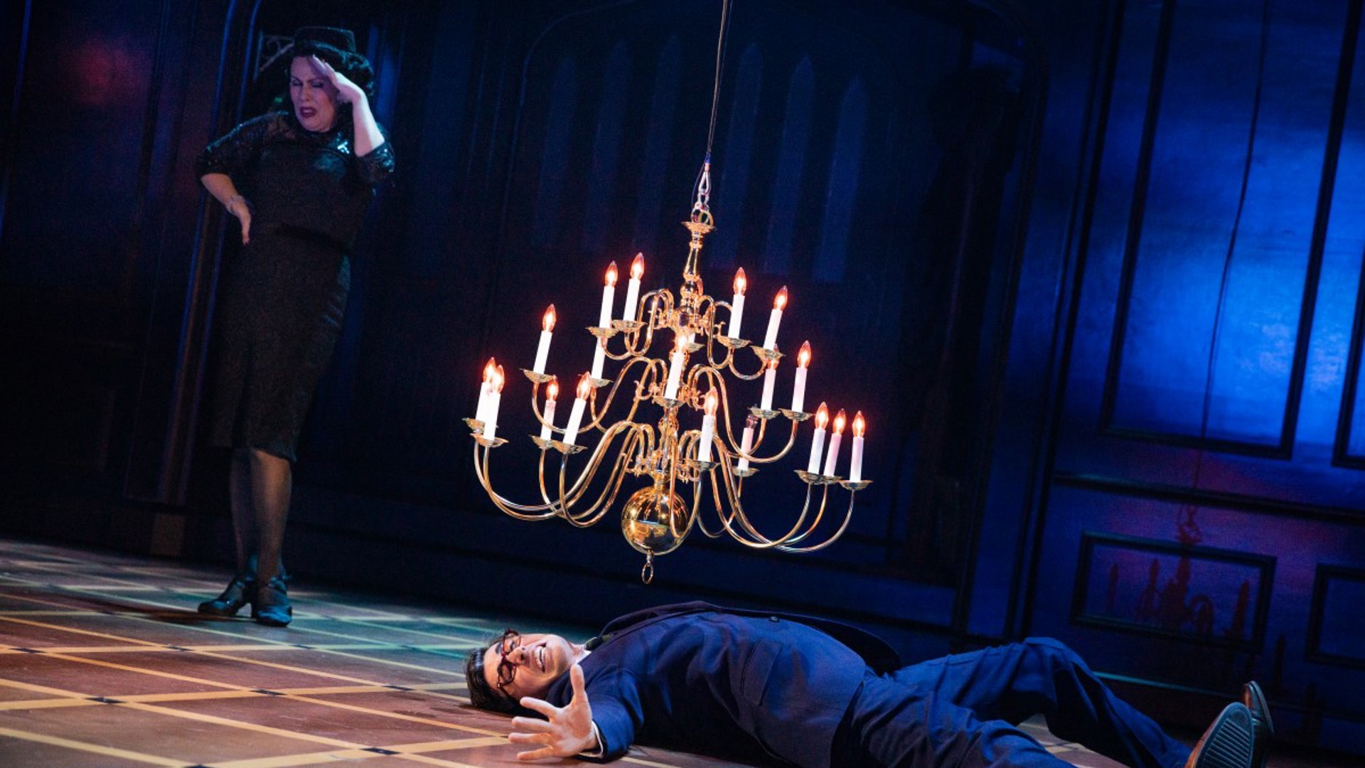 John Shartzer And Tari Kelly In The North American Tour Of CLUE Photo By Evan Zimmerman For Murphymade