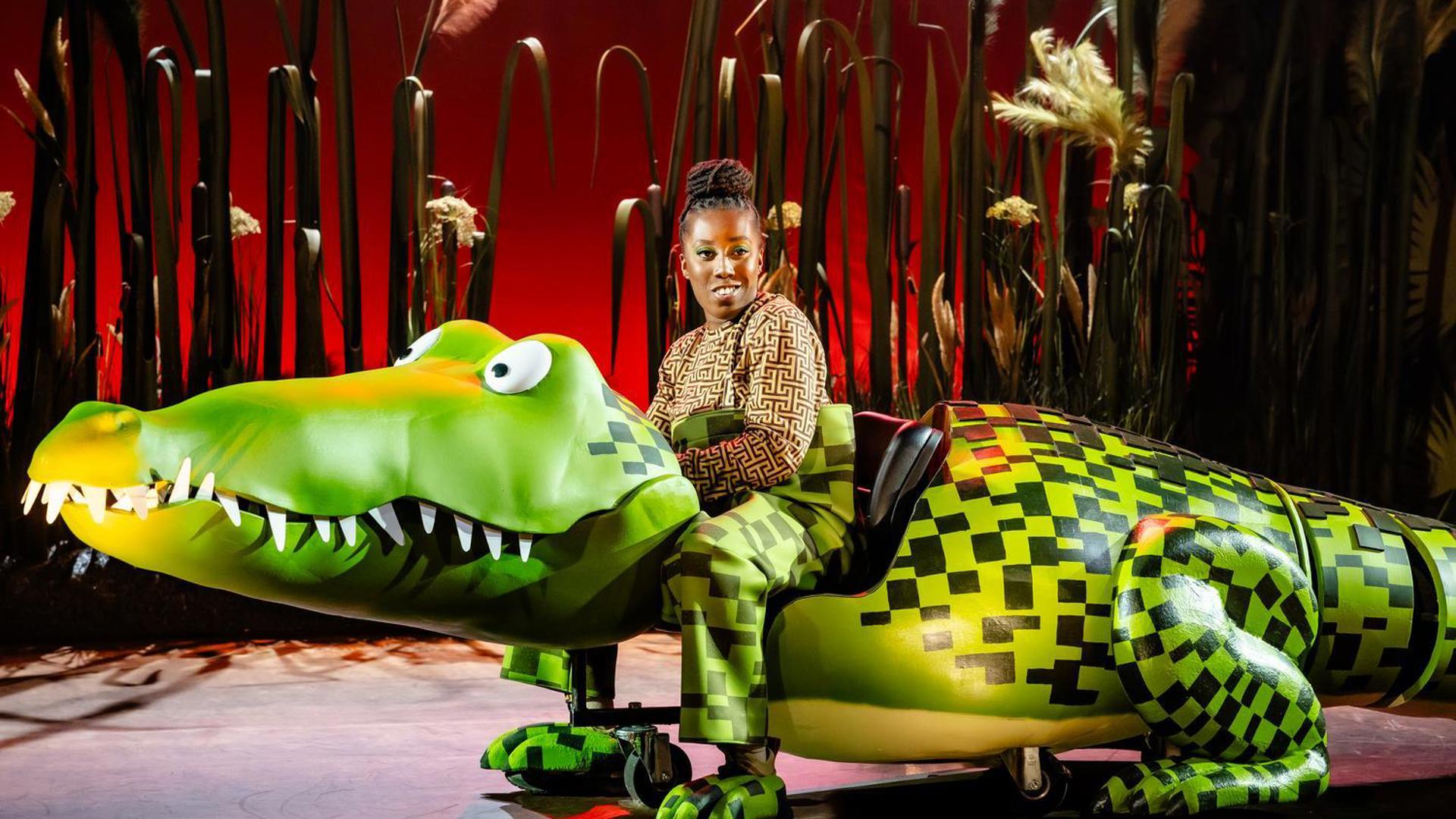 The Enormous Crocodile smirks.
